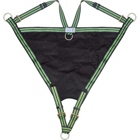 KRATOS SAFETY - Triangle d'évacuation avec Dés métalliques, bretelles ajustables