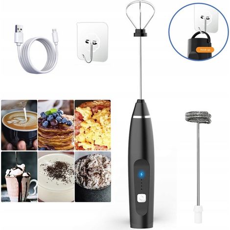 3-IN-1-MILCHAUMFÖMMER & KAFFEE-MINI-MIXER