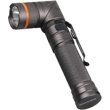 Lampe torche LED magnétique rechargeable NICRON B70, 1200 lumens, lumière blanche, rouge et verte, tête rotative à 90°, chargement USB, étanche à l'eau et à la poussière IP65. (1/5)