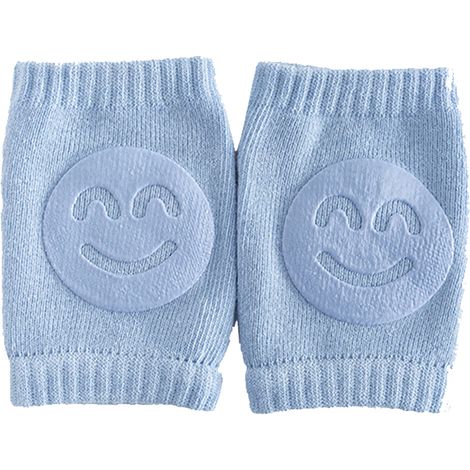 2 genouillères bébé, coton respirant, antidérapant, unisexe, pour nourrissons (1/5)