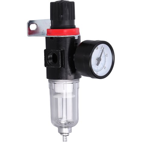 Filtre régulateur pneumatique en alliage d'aluminium, acier inoxydable, PC et ABS, séparateur eau-huile, vanne de réduction de pression (1/5)