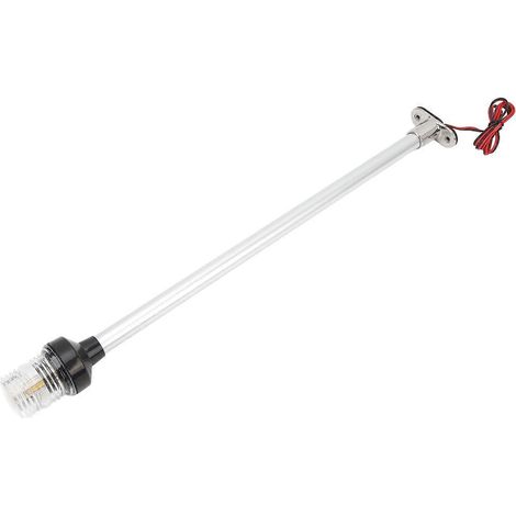Feux de navigation arrière avec accessoires, en acier inoxydable 316 et aluminium, pour bateaux de pêche et yachts. (1/5)