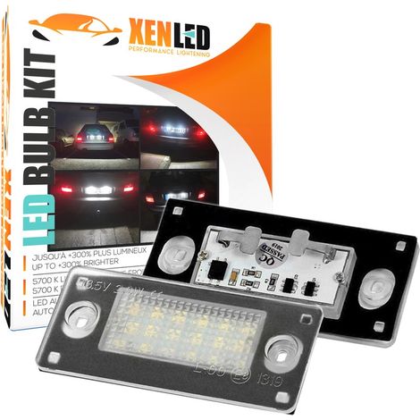 Pack modules LED plaque arrière compatible avec VAG Audi A3 8L (01-03) / A4 B5 (99-01) (1/5)