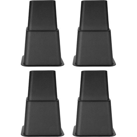 YES 4 x 5\', 4 x 3\' rehausseurs de lit ou de meuble Pied Rehausseur de Meuble Pied de meubles Riser de fourniture HB006