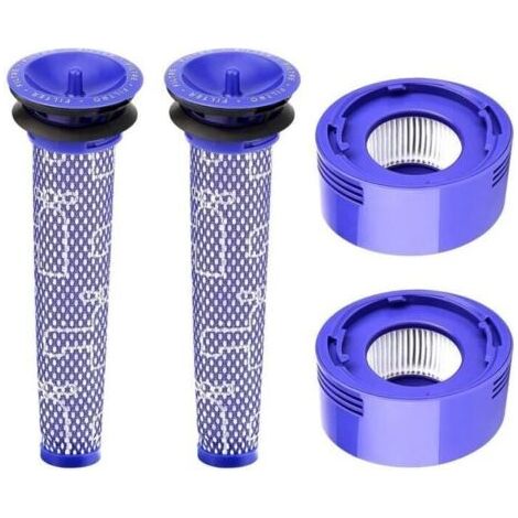 Lot von 4 Ersatzfiltern für Staubsauger ohne Filter Dyson V7, V8 Animal und V8 Absolute ACCESSOIRE D'ASPIRATEUR (1/5)