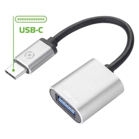 Celly PROUSBCUSBDS cable USBUSB USB 3.2 Gen 1 (3.1 Gen 1) USB C USBUSB A Silver