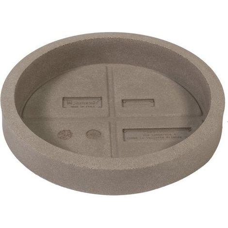 Sottovaso Tondo SNV 30 Plastecnic Vari Colori - Colore: Avana