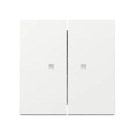 Gira Bilanciere 2f Spia di controllo System 55 Bianco puro [363103], 3631 03