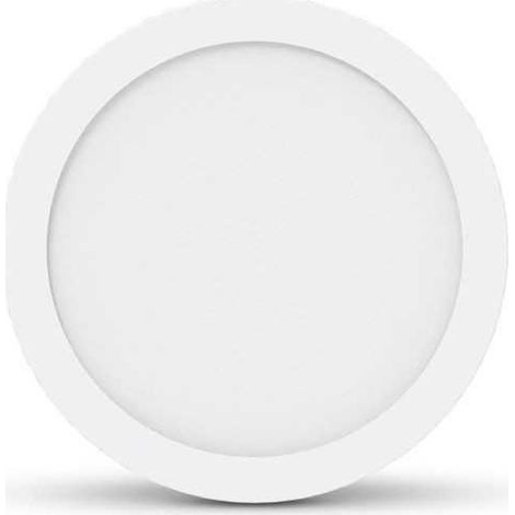 Plafonnier hublot LED Ø220 mm 18W 3000K blanc chaud (1/5)