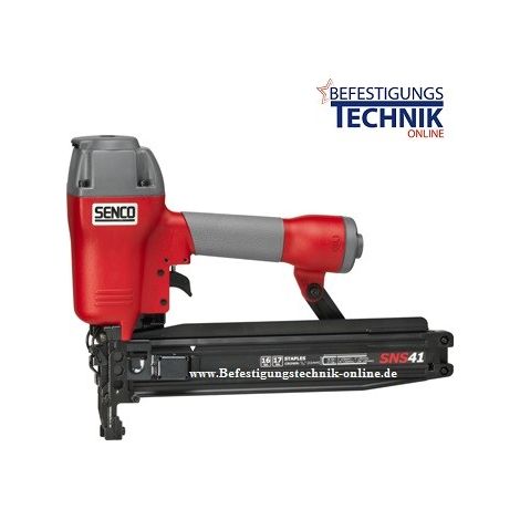 Senco Druckluft Klammergerät SNS41-N 25-50mm Einzelauslösung für Klammern N KL-26"-"3L2004N