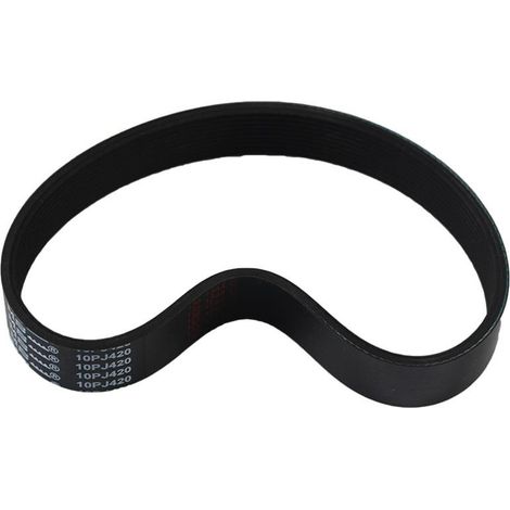 1 - Courroie Trapézoïdale - Courroie De Tondeuse - Remplacement EPJ470 Pour Transmission De Force - Compatible Aldi Gardena Grizzly - Noir - 470x13mm