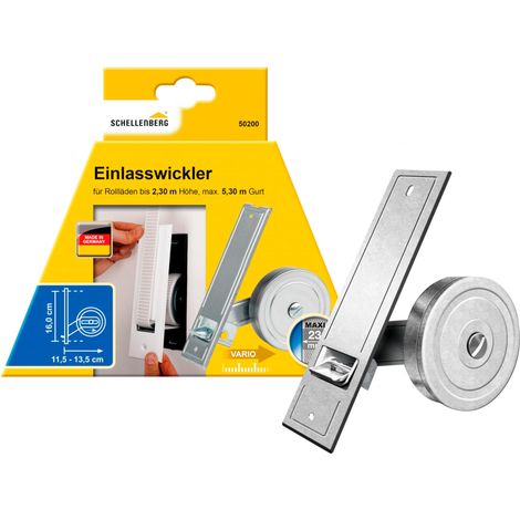 Schellenberg 50200 Avvolgitore Maxi, 160 mm, zincato (1/5)