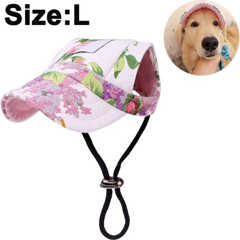 1 Casquette chien, trou oreille, visière sport, sangle réglable, accessoire animal (1/5)