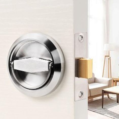 Verrou de porte simple face invisible (1/5)