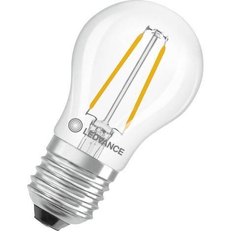 LEDVANCE CLASSIC LED E27 AMPOULE À FILAMENT CLAIR 1 W 136 LM - 827 BLANC TRÈS CHAUD REMPLACE 15 W 4099854467837