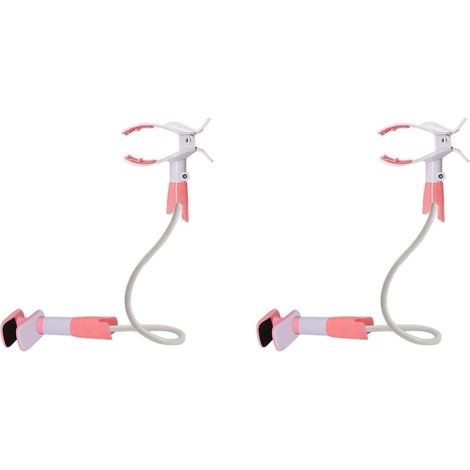 2X Porte-Bouteilles pour Porte-Bouteille à Main Libre pour Biberon en Rack Porte-Biberon pour Eau, Support de Soins Infirmiers Sentez-Vous Libre de Plier Clip de Soutien (1/5)