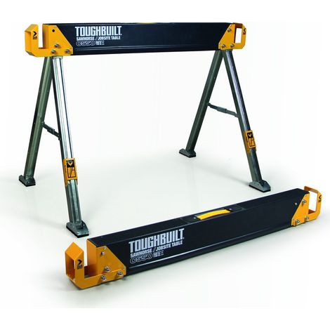 Caballetes portátiles / mesa de trabajo, c550, 2 uds