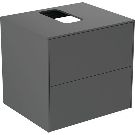 Ideal Standard Mueble bajo para lavabo, 2 extraíbles, corte (1/5)