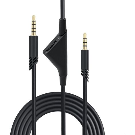 1 Câble Audio, Contrôle Volume, Jack 3.5mm, Stéréo 2m, Casque Astro A40 A30 A10, PS5 PS4 Xbox PC (1/5)