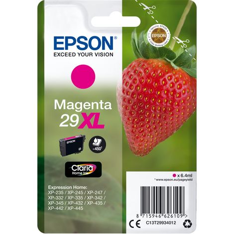 Epson Strawberry C13T29934022 cartouche d'encre 1 pièce(s) Original Rendement élevé (XL) Magenta (1/2)