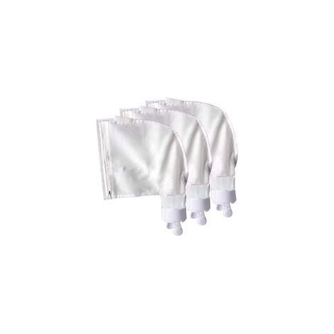 Lot de 3 Sacs de Rechange à Fermeture éclair pour Nettoyeur de Piscine Polaris 280,480 Tout Usage 23x34x7cm (1/4)