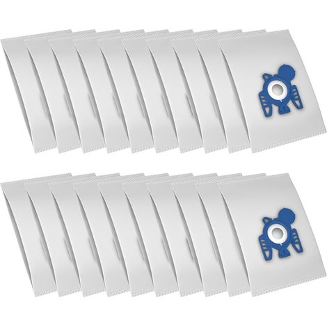 Coavas – Lot de 20 sacs à poussière pour aspirateur Miele Complete C3 – Microfibre multicouche 5 couches – Filtration optimale – Sac type MSM 10 (1/5)