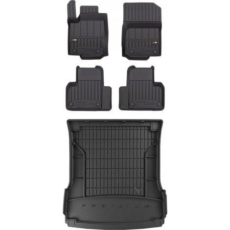 SET Alfombrillas goma 3D Mercedes GLS X166 2015-2019 con (1/5)