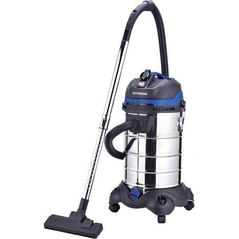 Aspirasolidi Aspiraliquidi Aspirapolvere 30 Lt 1200 W Doppia Presa 45031 Hyundai (1/4)
