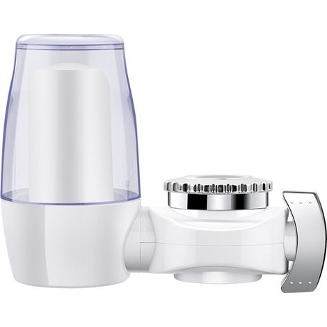 Faucet Water Filter, Kitchen Faucet Filter, Anti-Scale Faucet Filter, Grade 8 Pure Water, Transparent Body, Suitable for Most Types of Faucets (1/5)