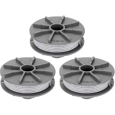 Gardena 05307-20 Bobine de Rechange pour débroussailleuse 1,65 mm 6,1 m