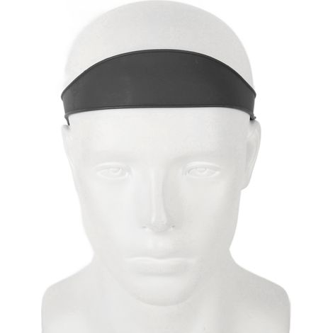 Guide de coupe de cheveux, moule incurvé en silicone souple pour tailler la nuque, idéal pour les coupes de cheveux à domicile, noir. (1/5)