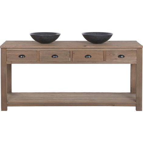 Mueble De Baño Madera Reciclada Pino 165X50X90 (1/5)
