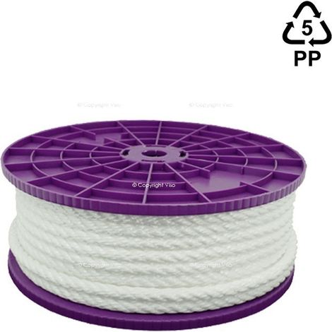 Polypropylen-Seil VISO - weiß - Ø10 mm - verkauft als Meterware - CBL105