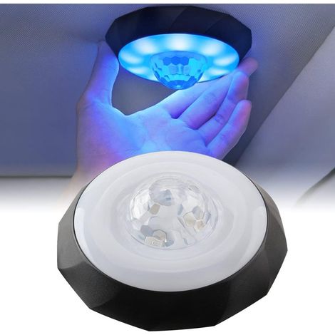 Luce di lettura a LED per auto ricaricabile tramite USB, controllo vocale, striscia luminosa per interni regolabile. (1/5)