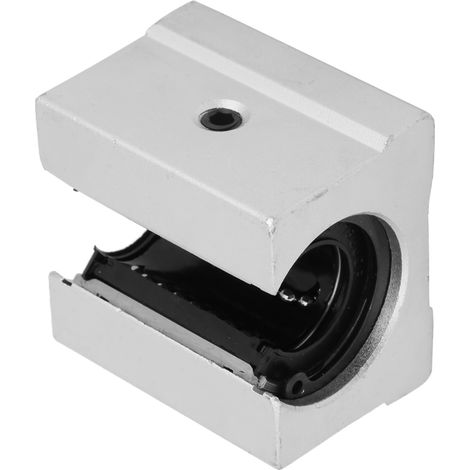Bague de palier lisse en alliage d'aluminium SBR16UU, fabriquée à partir d'un roulement à billes à mouvement linéaire ouvert. (1/5)
