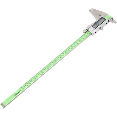 Digitaler Messschieber, präzises elektronisches Lineal aus robustem Edelstahl, 300 mm (1/5)