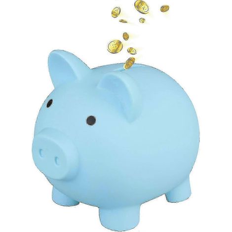 Tirelire cochon mignonne en plastique (1 pièce) - Tirelire pour adultes et enfants