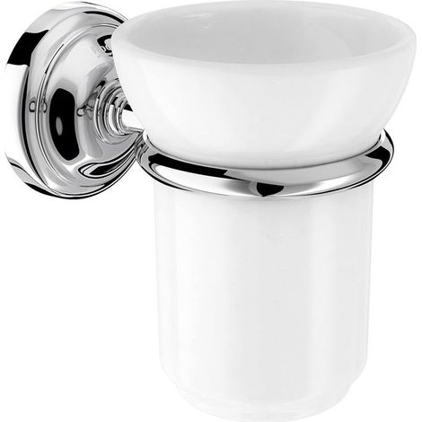 ROCA A817007001 CARMEN Portavaso de Pared Cromo - ref: A817007001 (1/2)
