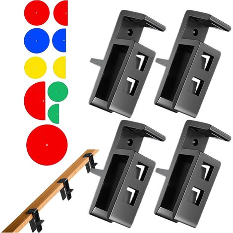 Ensemble de Gabarits pour Travail du Bois et Menuiserie - Accessoires de Montage et d'Installation pour Armoires Outils de Traçage pour la Menuiserie - pour Adultes, Menuisiers, Amateurs de