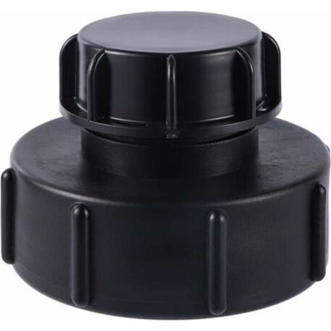 IBC-Adapter S100x8 → S60x6 (Grobgewinde) mit Kappe, kompatibel mit IBC-Tanks, Regenwassernutzung, Wasserhähnen und Bewässerungsanlagen (1/5)