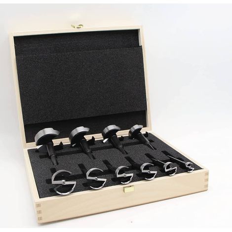 Forstnerbohrersatz BLACK SHARK PRO 10-tlg.D.15,20,25,26,30,35,40,