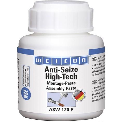 Weicon Lubrifiant anti-grippage pâte tube 120 g argenté (1/6)