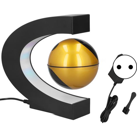 Ornement à Lévitation Magnétique en Forme de Yin Yang, Décor Flottant C, Prise EU 100‑240V (1/5)