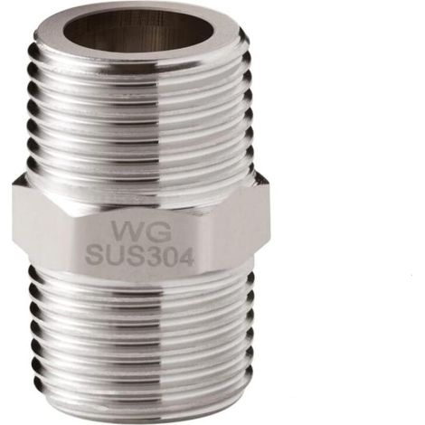 1 Pce 1/2 à 1/2,Rallonge de Connecteur de Tuyau de Douche,Raccord Flexible de Douche ultra long,pour la Jonction de deux Tuyaux,Inox Solide (1/5)