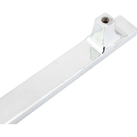 Beyamis Poignées de porte en alliage de zinc pour armoire/penderie, motif cristal diamant 6715 (128 mm / 5,0 po) (1/5)