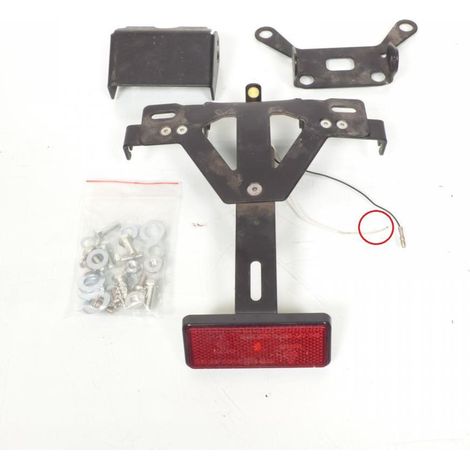 [PRODUIT D'OCCASION] Support de plaque d immatriculation SW-Motech pour Suzuki 650 SV (1/2)