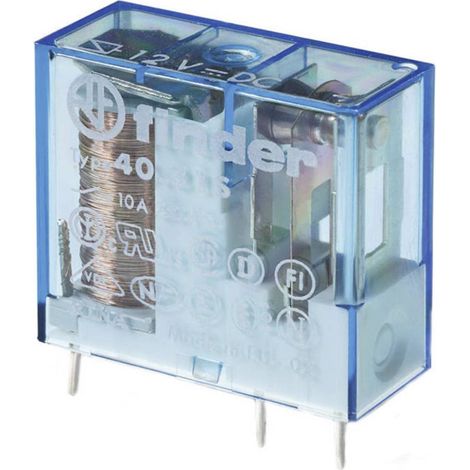 Finder 40.31.7.012.0000 Relè per PCB 12 V/DC 12 A 1 scambio 1 pz.