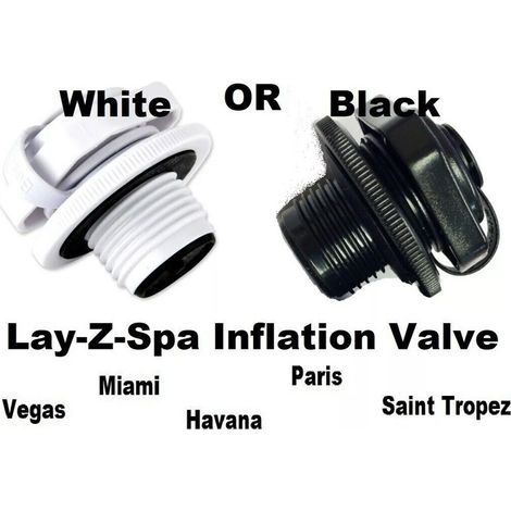 Ersatzverschluss für Lay-Z-Spa F4C009B, Ersatzverschluss für Bestway, Ersatzventilabdeckung für aufblasbare Badewanne (1/5)