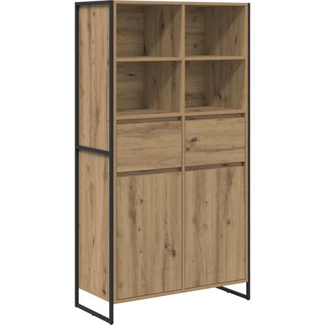 Maison Exclusive - Credenza 2 pcs Rovere Artigianale 81 x 36 x 150.5 cm