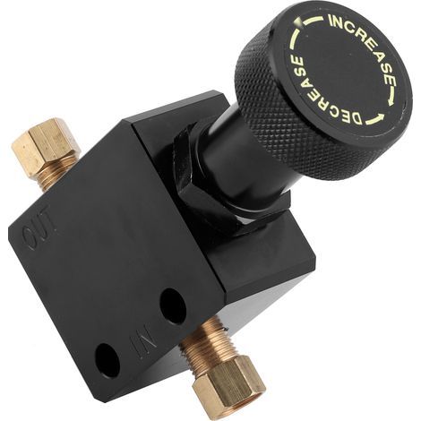 Répartiteur de freinage universel réglable, valve en ligne pour freins à disque et tambour, plage de pression 150PSI-1200PSI
